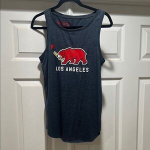 Baseballism Los Angeles Angels Bear Tank
